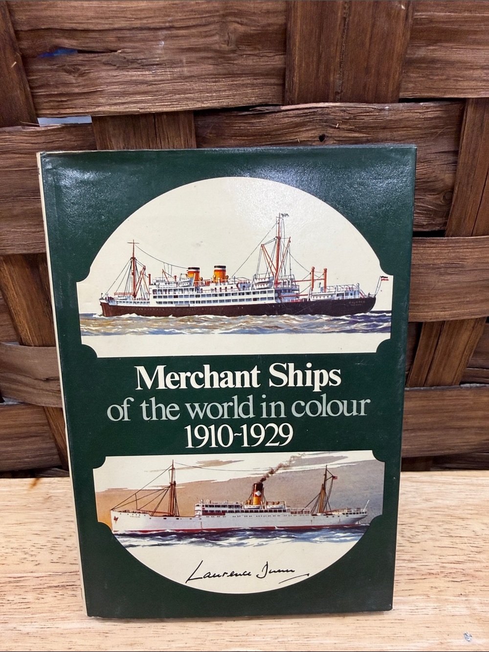 Merchant Ships of the World in Colour 1910-1929 - Illustrated Hardcover